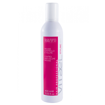 VITAEL STYLING CONTROL AND VOLUME MOUSSE Hair foam for shaping and structuring hairstyles 400 ml