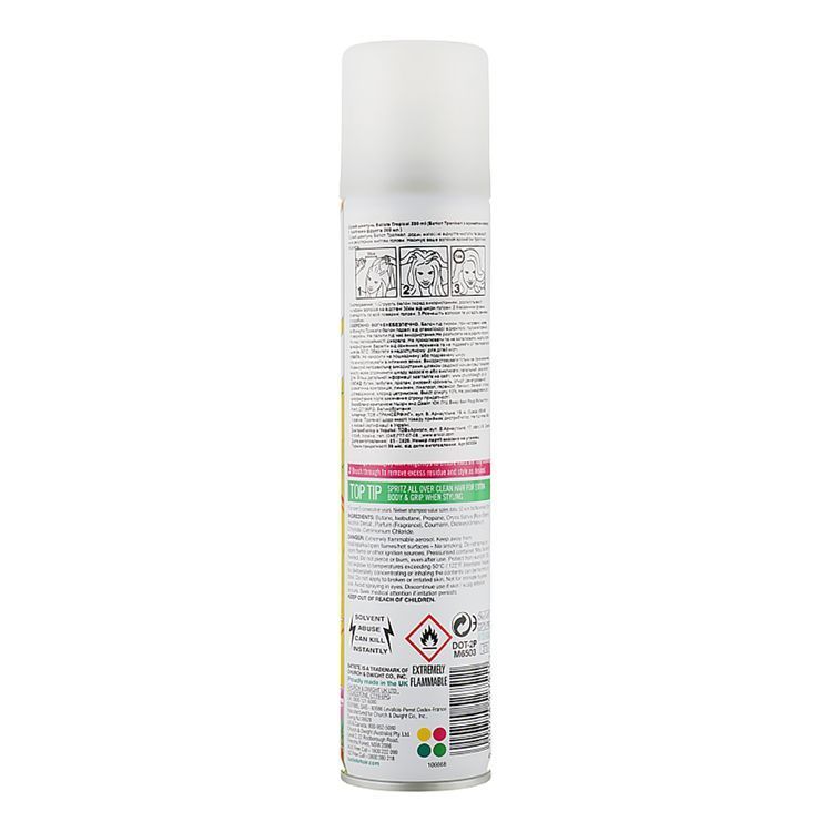 Batiste Tropical dry shampoo 200 ml