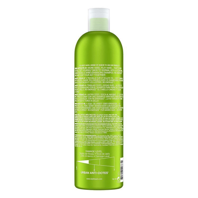 Tigi Bed Head Urban Antidotes Re-Energize CONDITIONER 750 ml