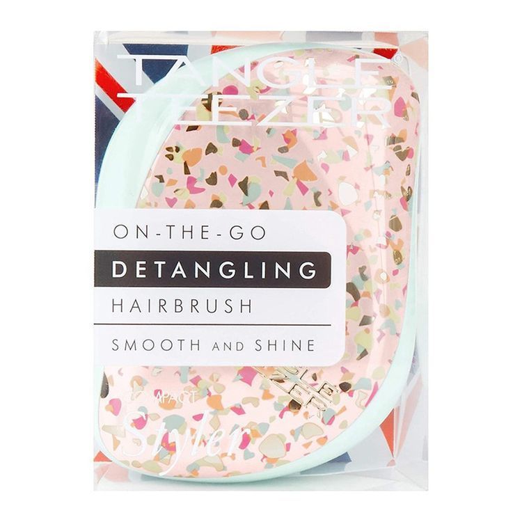 Hairbrush Tangle Teezer. Compact Styler Terrazzo