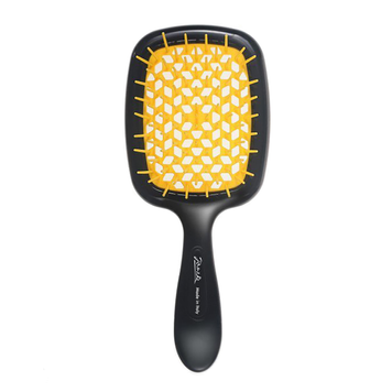 Janeke SUPERBRUSH BLACK/YELLOW. 71SP226 GIA