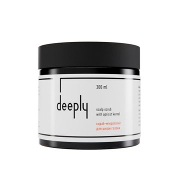 deeply scalp scrub with apricot kernel 300 ml