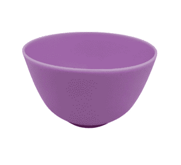 Hair Expert Silicone bowl, Purple, 300 ml.