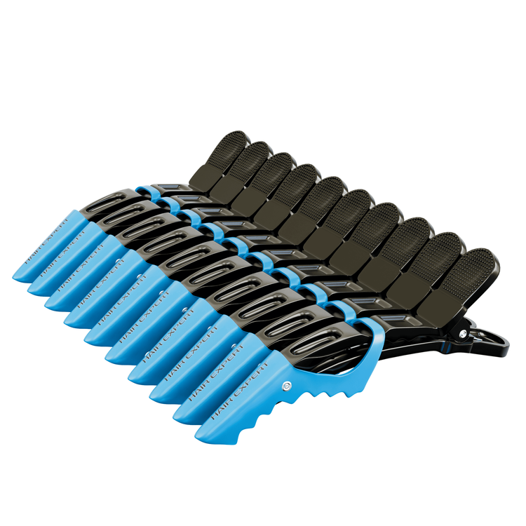 Hair Expert Clip, x10, Blue