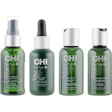 CHI Tea Tree Travel Kit Nature & Shield 4х59 (sh/59ml+cond/59ml+ser/59ml+spray/59ml)
