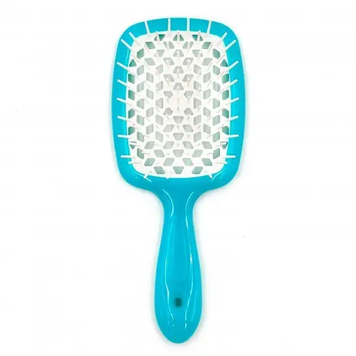 Hairbrush Janeke SUPERBRUSH-small TURQUOISE/WHITE.82SP234TSE