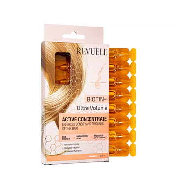 Volume Active Concentrate for Hair Volume 8x5 ml REVUELE Biotin+ Ultra