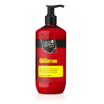 Repair Shampoo for Damaged and Brittle Hair Real Natura QUERATINA Cinderela