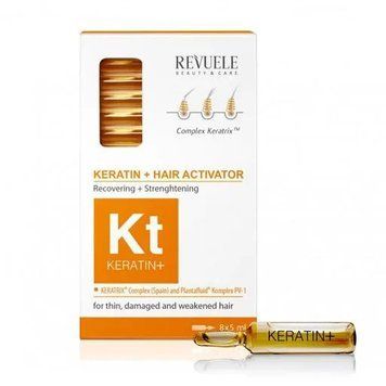 REVUELE Kt Keratin+ Hair Activator Ampoules