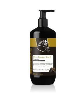 Cleansing Shampoo that Helps Repair and Strengthen Hair Real Natura Pro-Bomba Cafe