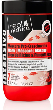 Hair Repair and Strengthening Mask Real Natura Pro-Crescimento