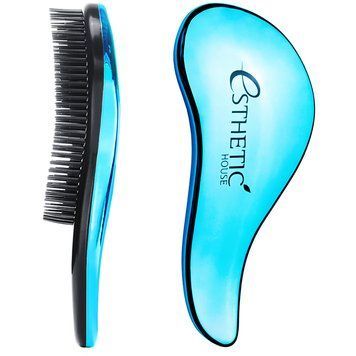 Esthetic House Hair Brush For Easy Comb Azure
