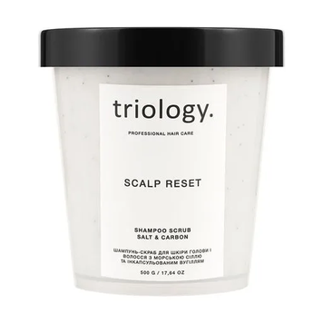 Scalp Reset Shampoo Scrub Salt & Carbon Triology