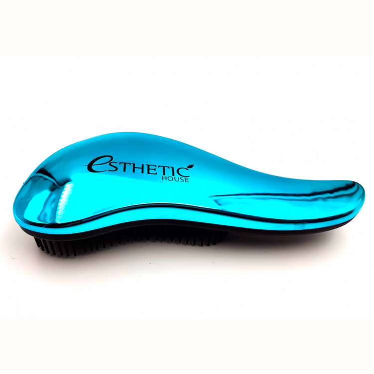 Esthetic House Hair Brush For Easy Comb Azure
