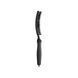 Olivia Garden Massage Finger Brush Large, Black