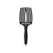 Olivia Garden Massage Finger Brush Large, Black