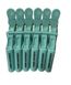 Hair Expert Clip Crocodile Clips, x6, Menthol