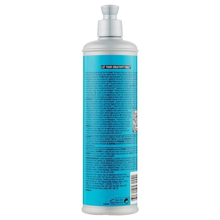 Tigi Bed Head Gimme Grip Conditioner Texturizing 400 ml