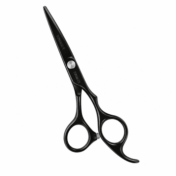 Hair Expert Metal hairdressing scissors, Black 5.5 mm