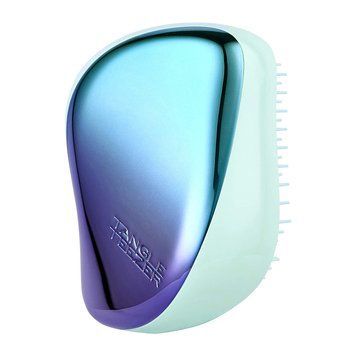 Tangle Teezer. Hair Brush Compact Styler Holo Hero Petrol Blue Ombre