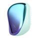 Tangle Teezer. Hair Brush Compact Styler Holo Hero Petrol Blue Ombre