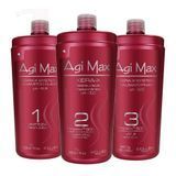 Keratin Treatment Agi Max Kera-x Kit 3x500 ml