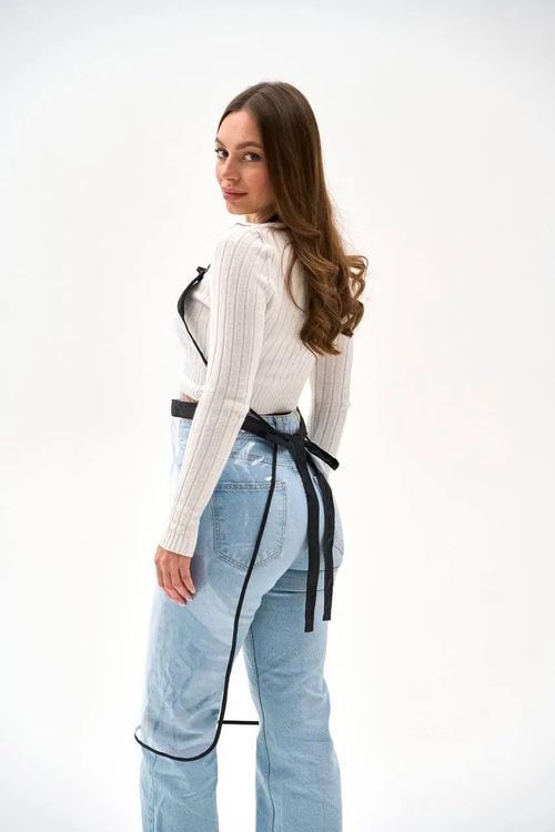 Hair Expert Apron transparent PVC