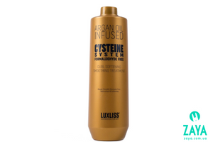 Straightening hair with cysteine - Cysteination: Luxliss Cysteine System and JustK Cysteine Curl Softening
