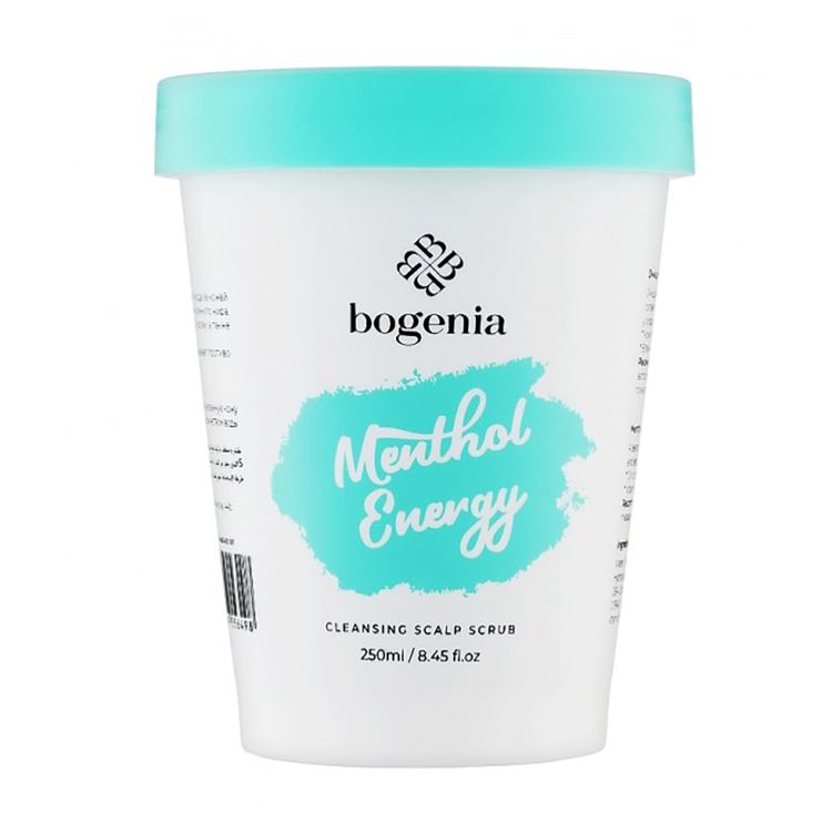 Bogenia Menthol Energy Cleansing Scalp Scrub 250 ml