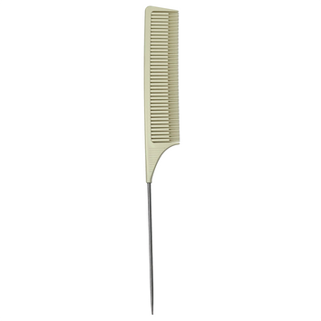 Hair Expert Comb with a needle for highlights Beige
