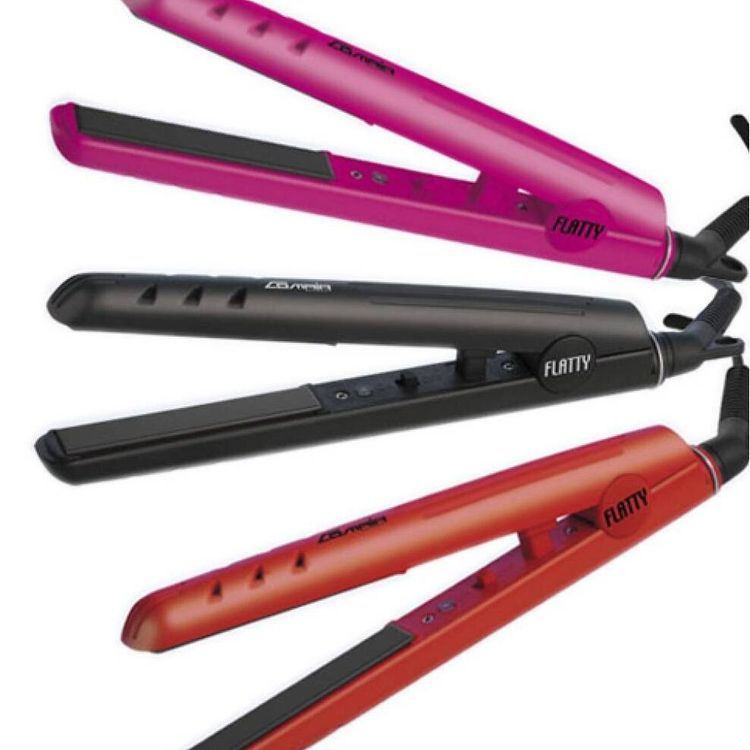 Comair Hair Straightener Flatty, Pink