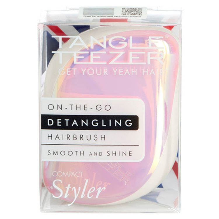 Tangle Teezer. Hair Brush Compact Styler Holo Hero