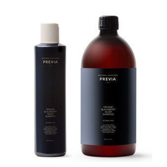 Previa BLACKBERRY Silver Shampoo 300 ml