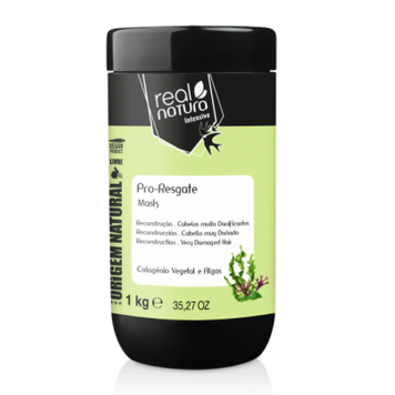 Emergency Hair Repair Mask Real Natura Pro-Resgate