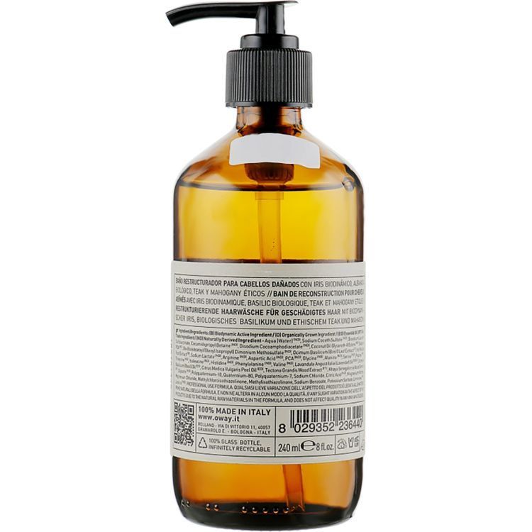 Oway Rebuilding Hair Bath Shampoo 240 ml
