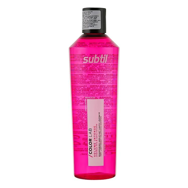 Subtil Color Lab/VOLUME INTENSE lightweight volumizing shampoo 300 ml