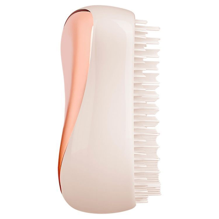 Tangle Teezer. Hair Brush Compact Styler Rose Gold Ivory