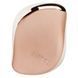 Tangle Teezer. Hair Brush Compact Styler Rose Gold Ivory