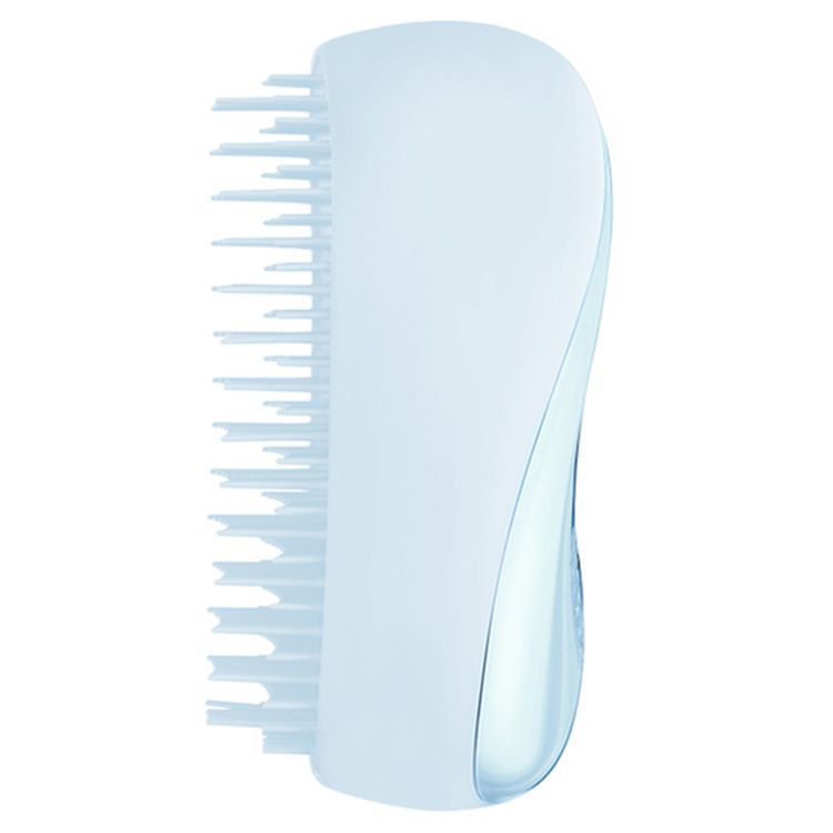 Tangle Teezer. Hair Brush Compact Styler Sky Blue Delight Chrome