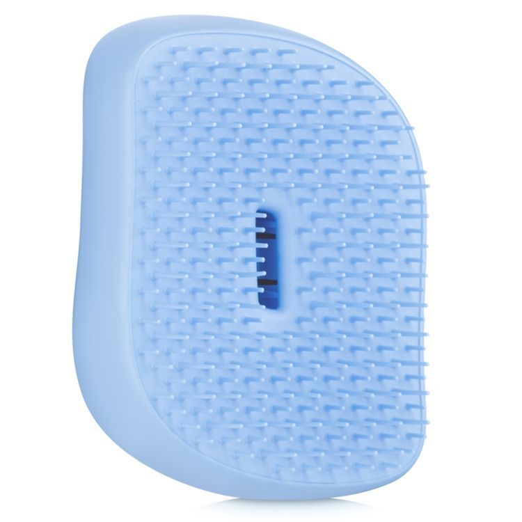 Tangle Teezer. Hair Brush Compact Styler Sky Blue Delight Chrome