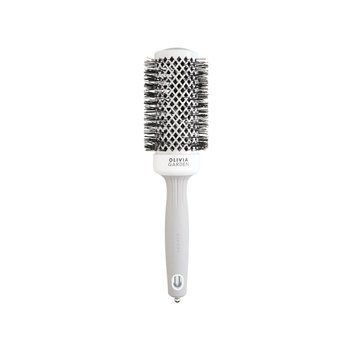 Hairbrush Olivia Garden Expert Blowout Speed Wavy Bristles White & Grey 45 mm
