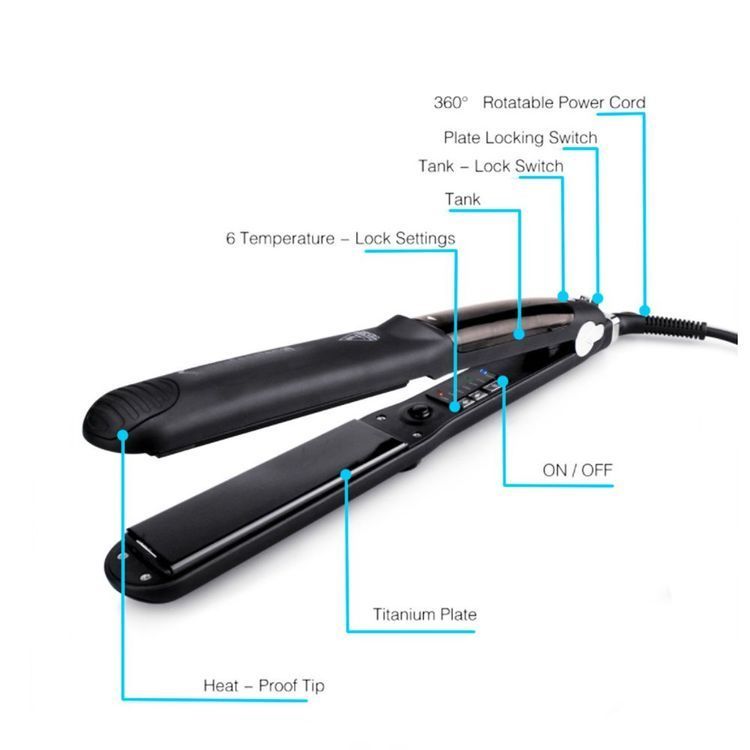 Hair Expert Steam Black Steam Iron